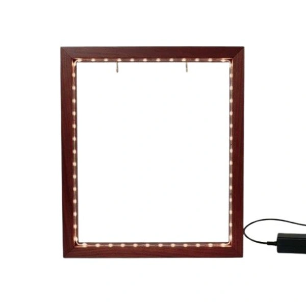 Teakwood LED Photo Preservation Frame - 8 * 8 * 2 inches