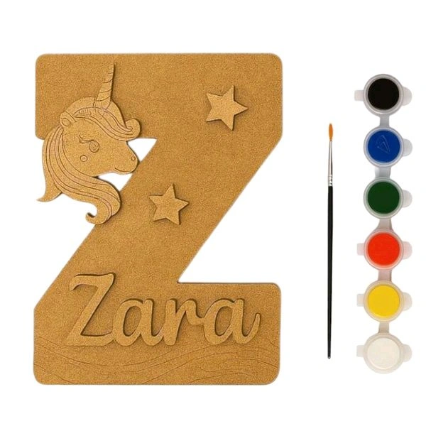 Unicorn Monogram Kids DIY kits