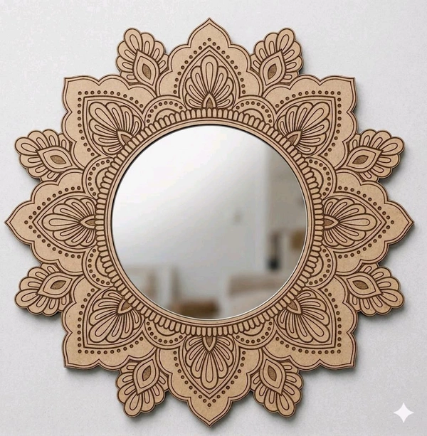 Pre-marked Mirror - 16 inches