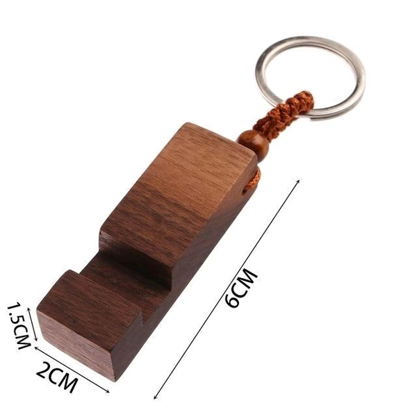 Teak Wood Key Chain - Set of 10