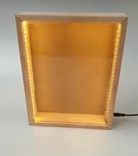 Pinewood LED Shadow Box Acrylic Lid - 12"/12"/2"