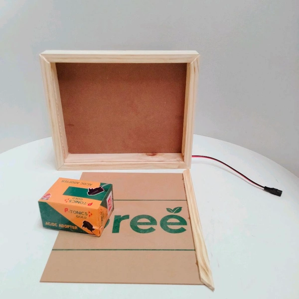 Pinewood LED Shadow Box Acrylic Lid - 12"/12"/2"