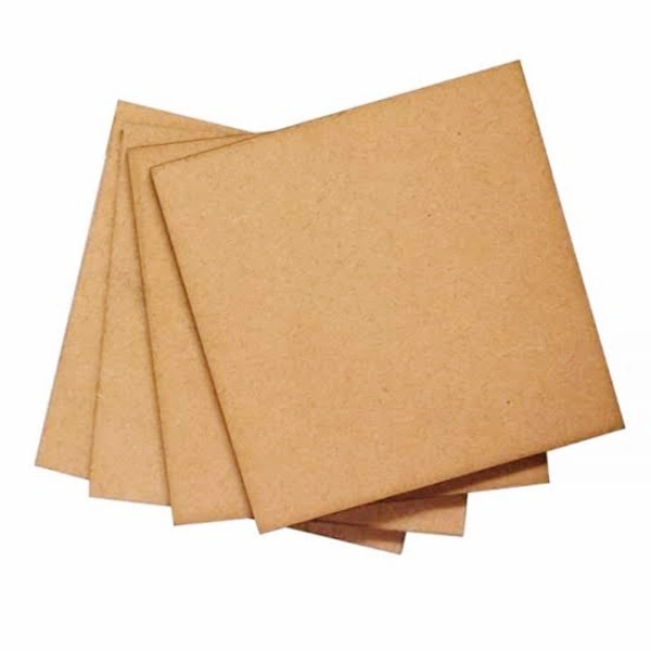 Square Coasters - 6, 6mm