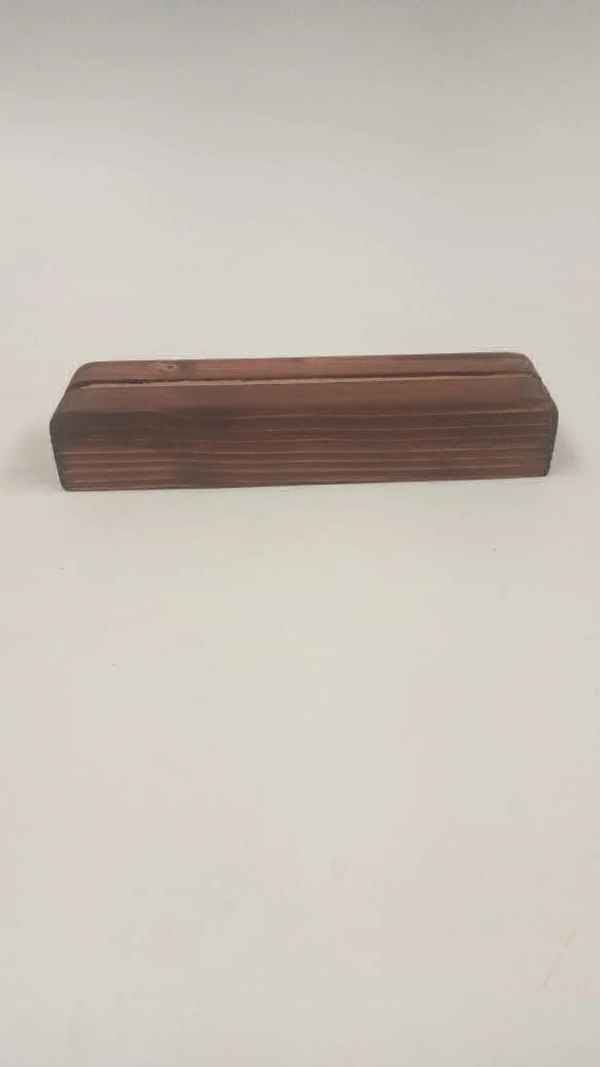 Pinewood Wooden Stand / Base - 14", Walnut