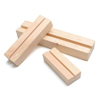 Wooden Base Stand - Set Of 10 - 10"