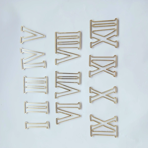 Double Layer Clock Number Roman - 2 Inch