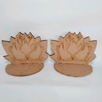 Lotus Wall Floating Shelf - Pair