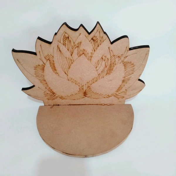 Lotus Wall Floating Shelf - Pair