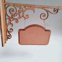 Victorian Hanging Name Board