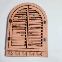 Vintage Jharokha Window Name Board And Key Holder