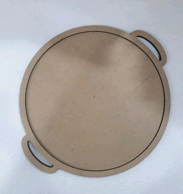 Round Tray With Handle