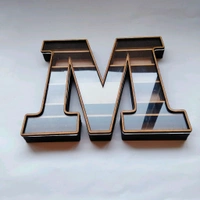 Miniature Alphabet Bookshelf - 6 Inch, A