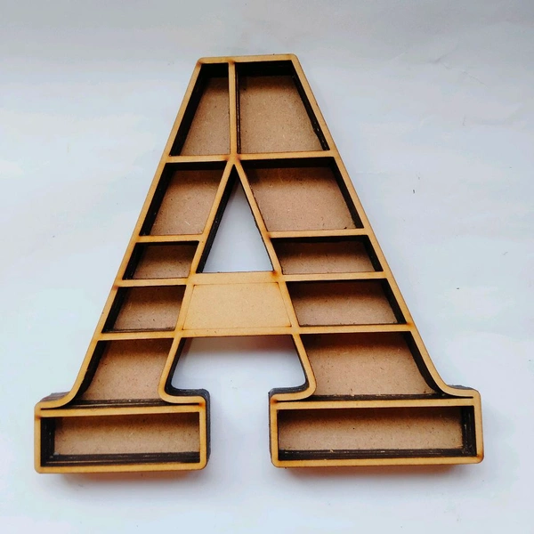 Miniature Alphabet Bookshelf - 6 Inch, A