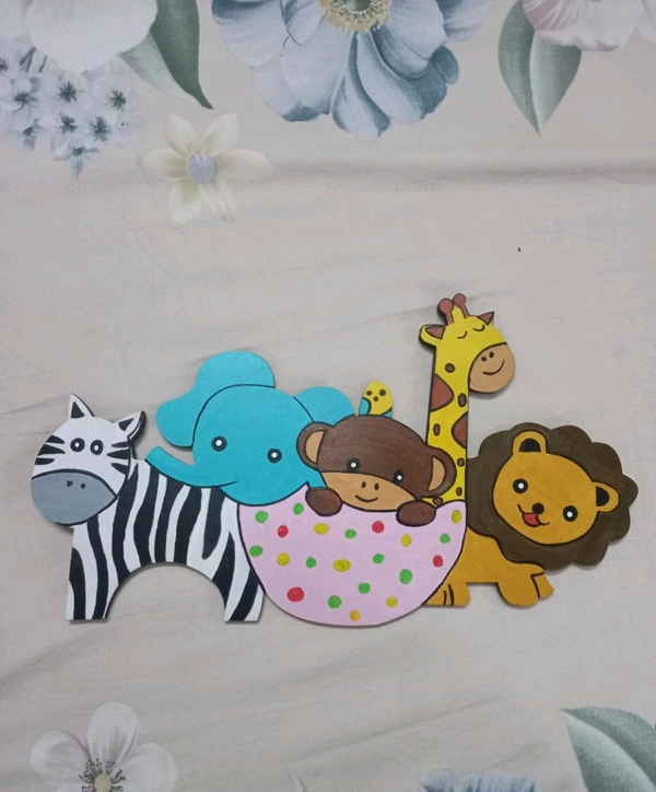 Animal Kingdom Kids Nameboard