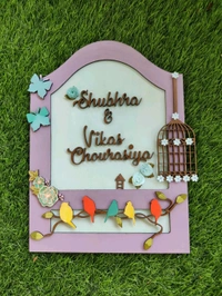Bird Cage Name Board