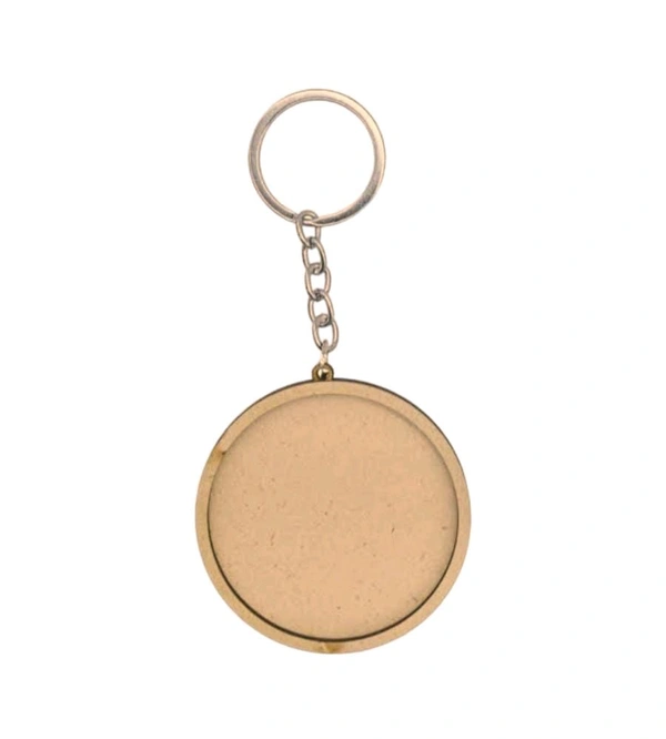 Key Chain Base Double Layer - Round