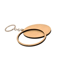 Key Chain Base Double Layer - Round