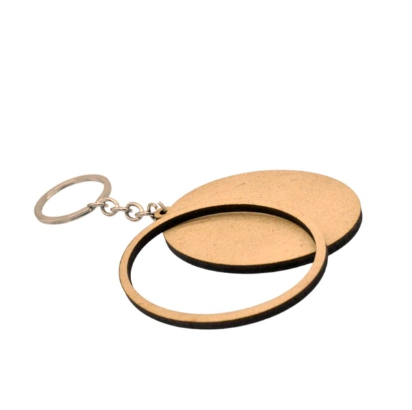 Key Chain Base Double Layer - Round