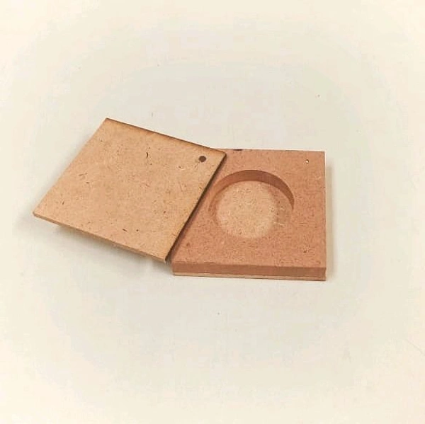 Sliding Kumkum / Silver Coin Box - 10