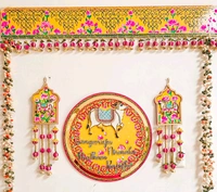 Jharokha Style Wall Plate / Name Board - 1 Pc