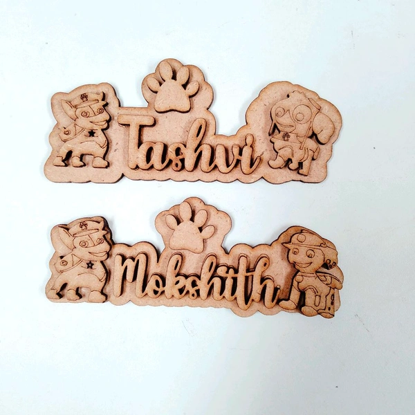 Customised Fridge Magnet Paw Petrol Theme - 1