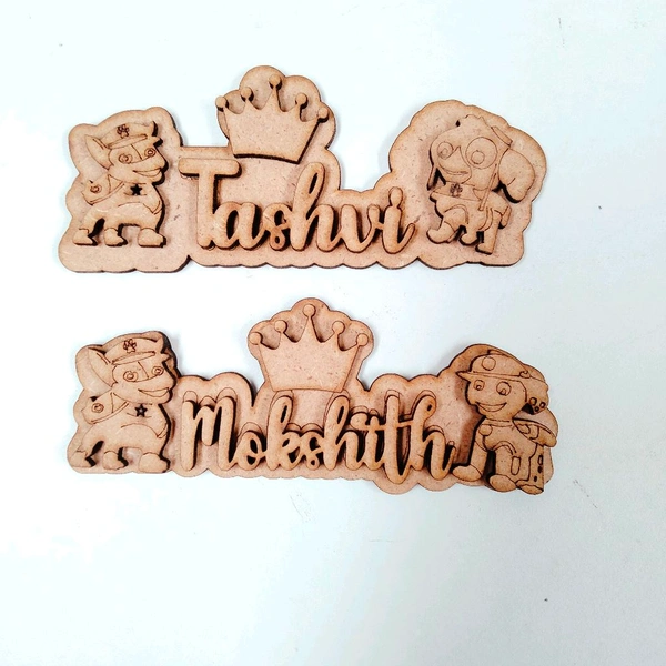 Customised Fridge Magnet Paw Petrol Theme - 1