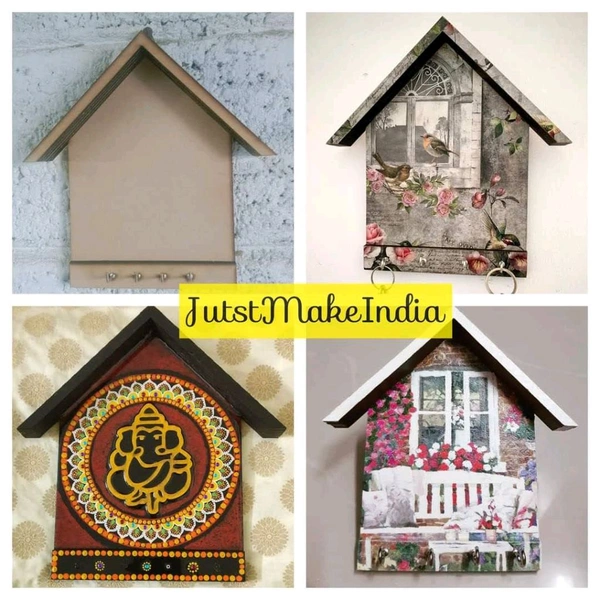 House / Hut Shape Key Holder