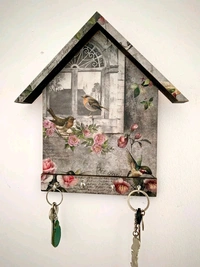 House / Hut Shape Key Holder