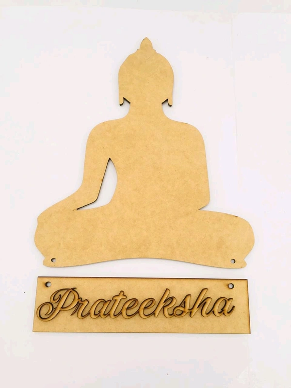 Buddha Hanging Name Board