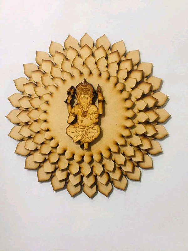 Laxmi Ganesh Wall Decor - Pair