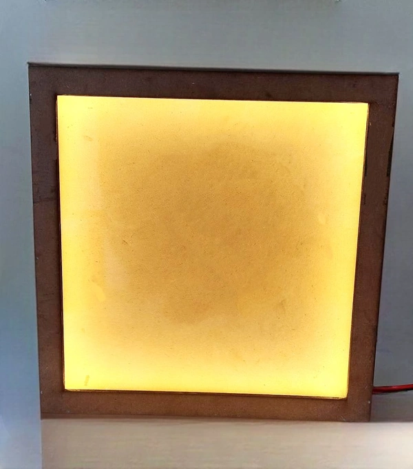 MDF 4 Side LED Shadow Box Acrylic Lid - 14 x 12 x 2.5 Inches