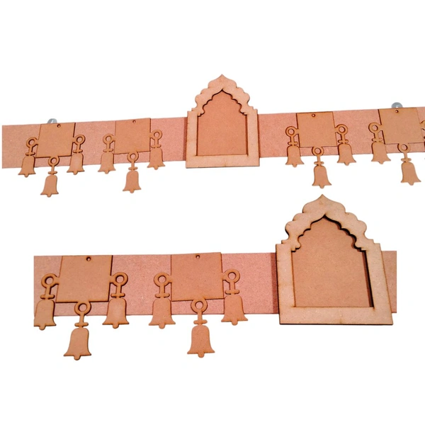 Jharokha & Bells Bandhanwar Door Hanging - Toran 21