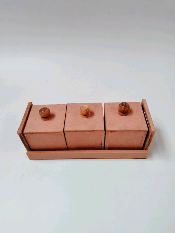 Dry Fruits Jar & Tray Set With Lid - Small Set