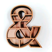 Miniature Bookshelf - And Ampersand - 12 Inches