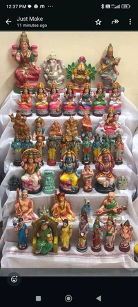 DIY 7 Step Golu Stand / Doll Display Stand - Large