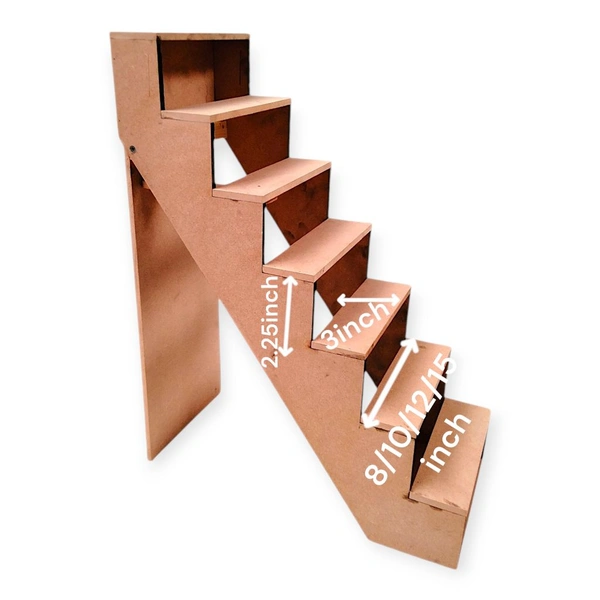 7 Step Foldable Golu Padi Display Stand - Step Size - 8 Inches