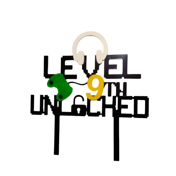 Birthday Cake Topper - Gamers - Large