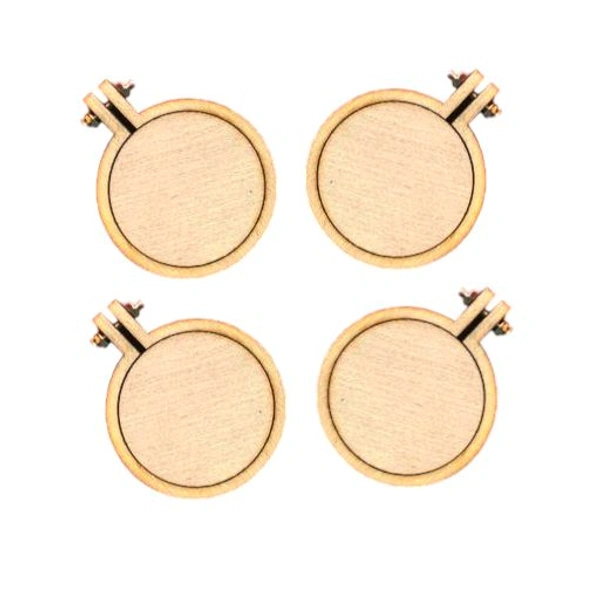 Miniature Embroidery Loop - Set Of 10