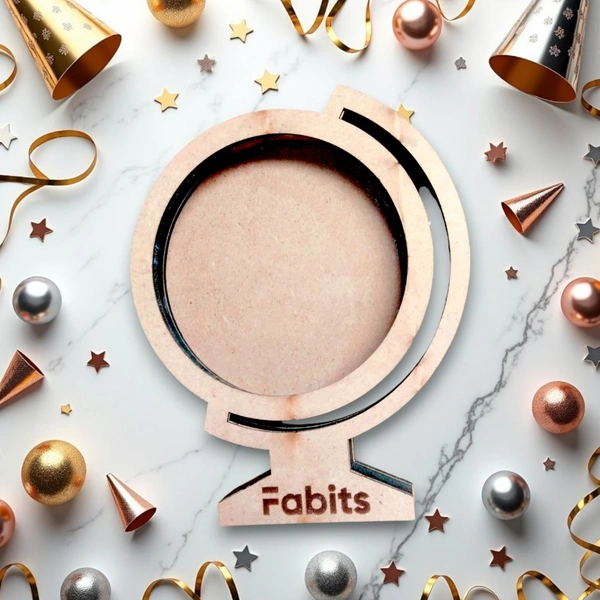 Self Standing Piggy Bank - Globe - 8 Inches, DIY