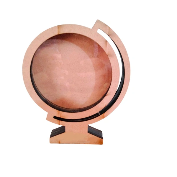 Self Standing Piggy Bank - Globe - 6 Inches, Assembled