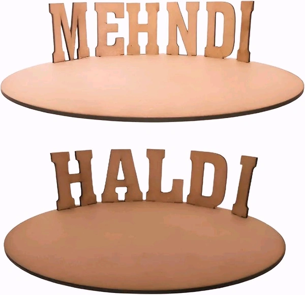 Mehandi Haldi Wedding Platter - Haldi Platter