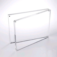 Acrylic Magnetic Fridge Magnet Double Side Display - Pack Of 5