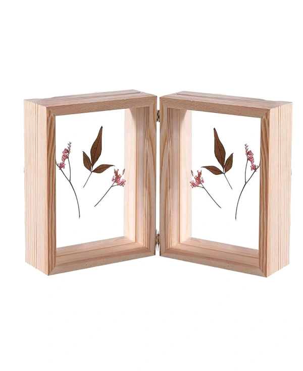 Pinewood Varmala Preservation Frame - Acrylic Base / Floting Frame / Book Frame - 8 * 6 * 3 Inches