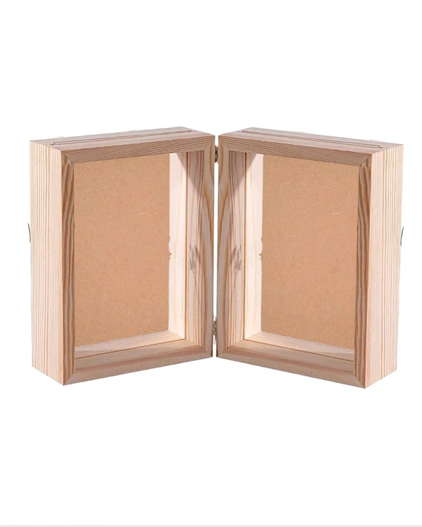 Pinewood Varmala Preservation Frame - Base MDF / Floting Frame / Book Frame - 10 * 8 * 3 Inches