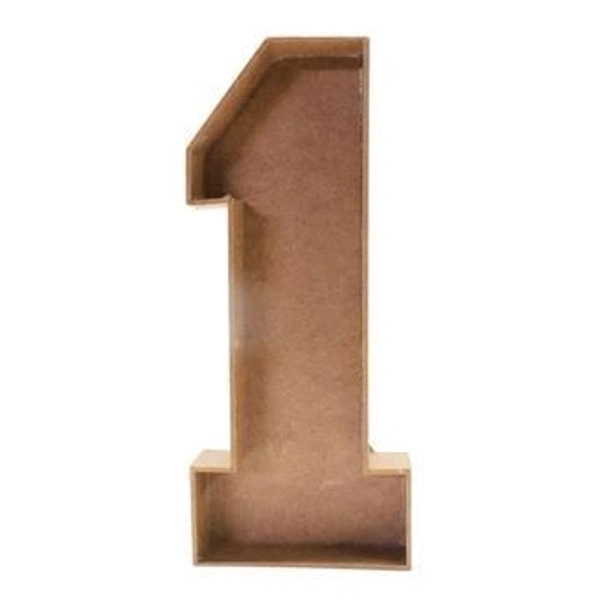 Number One Box Chocolate / Flower Fillable Box For Hamper Making Charcuterie Board - 6 Inch