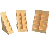 Collapsible Versatile Store Stand for Booklets, Magazines, and Souvenirs.