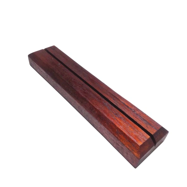Teakwood Stand / Base with Polish - 6 Inches