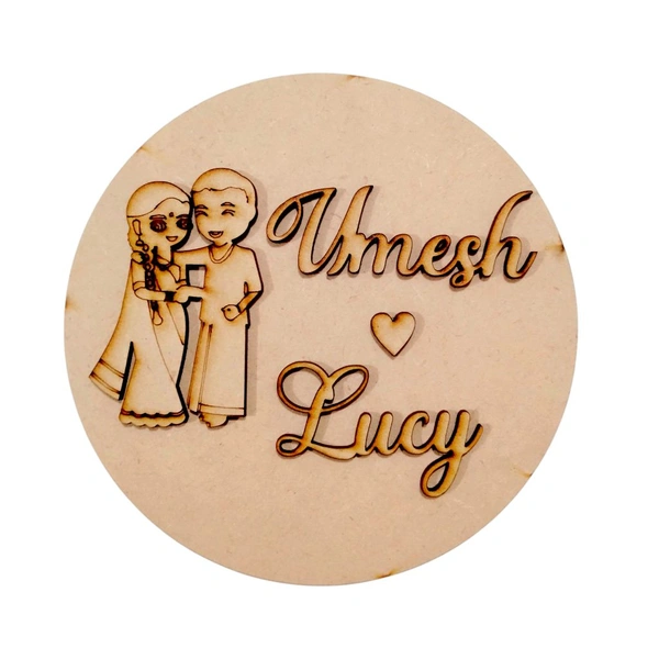 Fridge Magnet - Couples Wedding Anniversary Valentine's Day - 10 Pcs