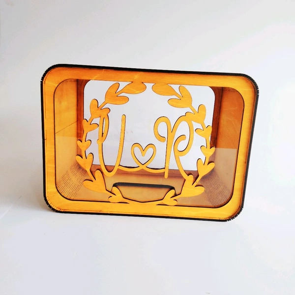 Guest Book - Wishes Memories Drop Box - Maple