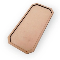 Hexagon Tray / Board With Border